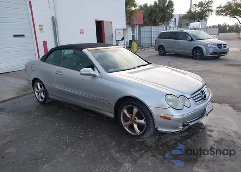 2005 Mercedes-Benz Clk 320 from USA, damaged, VIN WDBTK65J65F139922